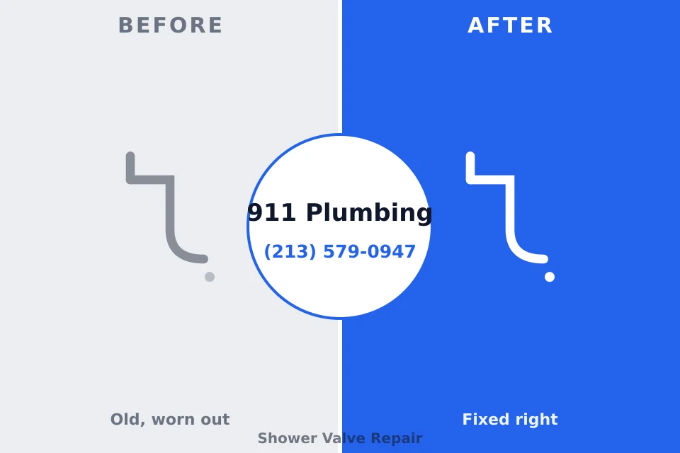 Before and after: plumbing company Andale, KS